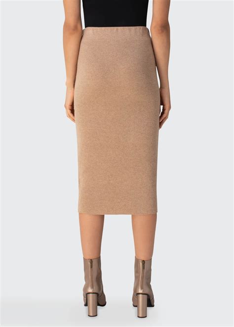 cashmere pencil skirt.